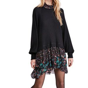 Free People Opposites Attract Mini Dress